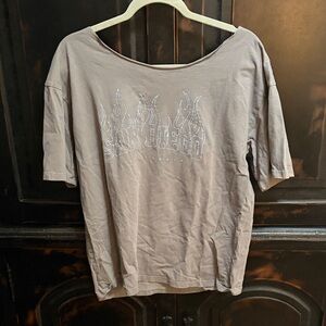 SHEIN Gray Casual T-Shirt